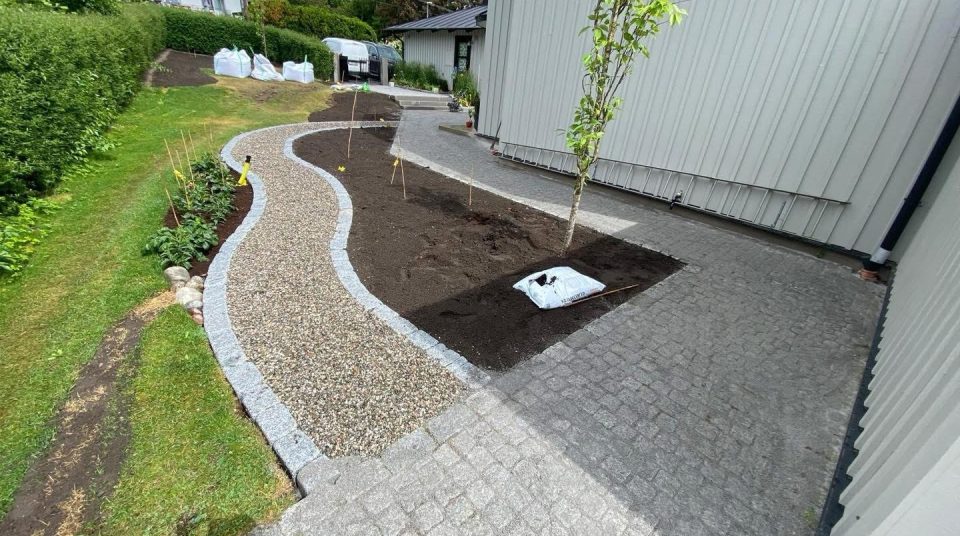 Trädgårdsarbete-projekt i Danderyd